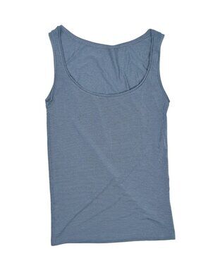 Fruity Booty Scoop Neck Tank Top in Blue